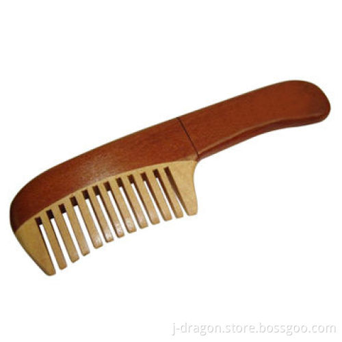 Comb Shaped USB Flash Drive with 1 to 32GB Storage, Supports Laser Engraving and Data Pre-loading